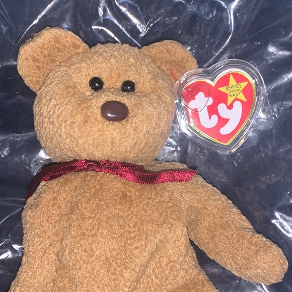 Curly- Beanie Original Baby - Picture 3 of 5